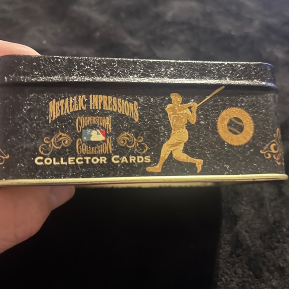 Babe Ruth set of ( 5 ) Metallic Impressions Embossed Metal Collector Cards . - Picture 3 of 10